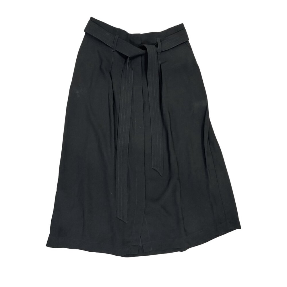 Long Black Skirt Midi Length Women Size Small Women H&M